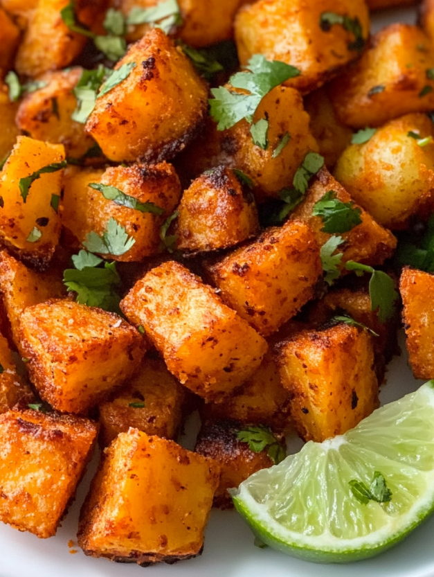 Crispy Mexican Potatoes.