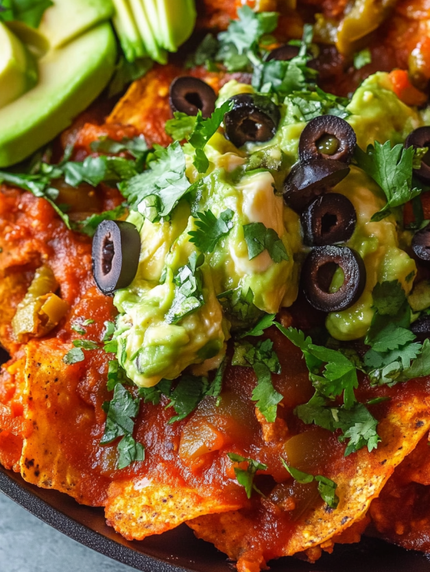 A close up of a delicious meal.