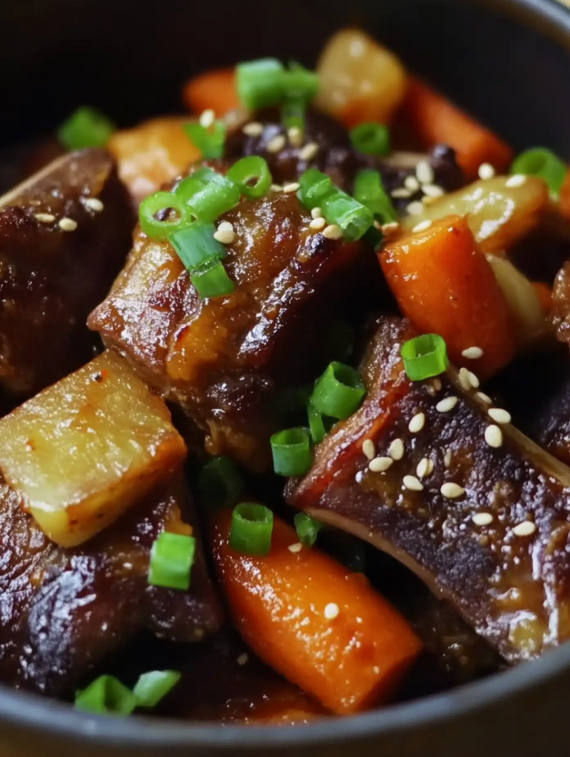 Slow Cooker Korean Short Ribs.