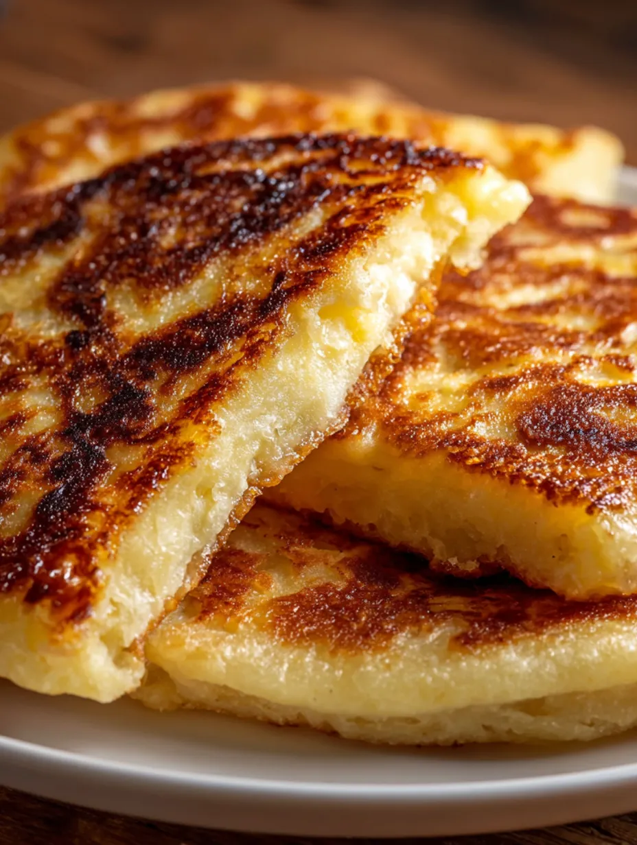 A plate of Irish potato farls.
