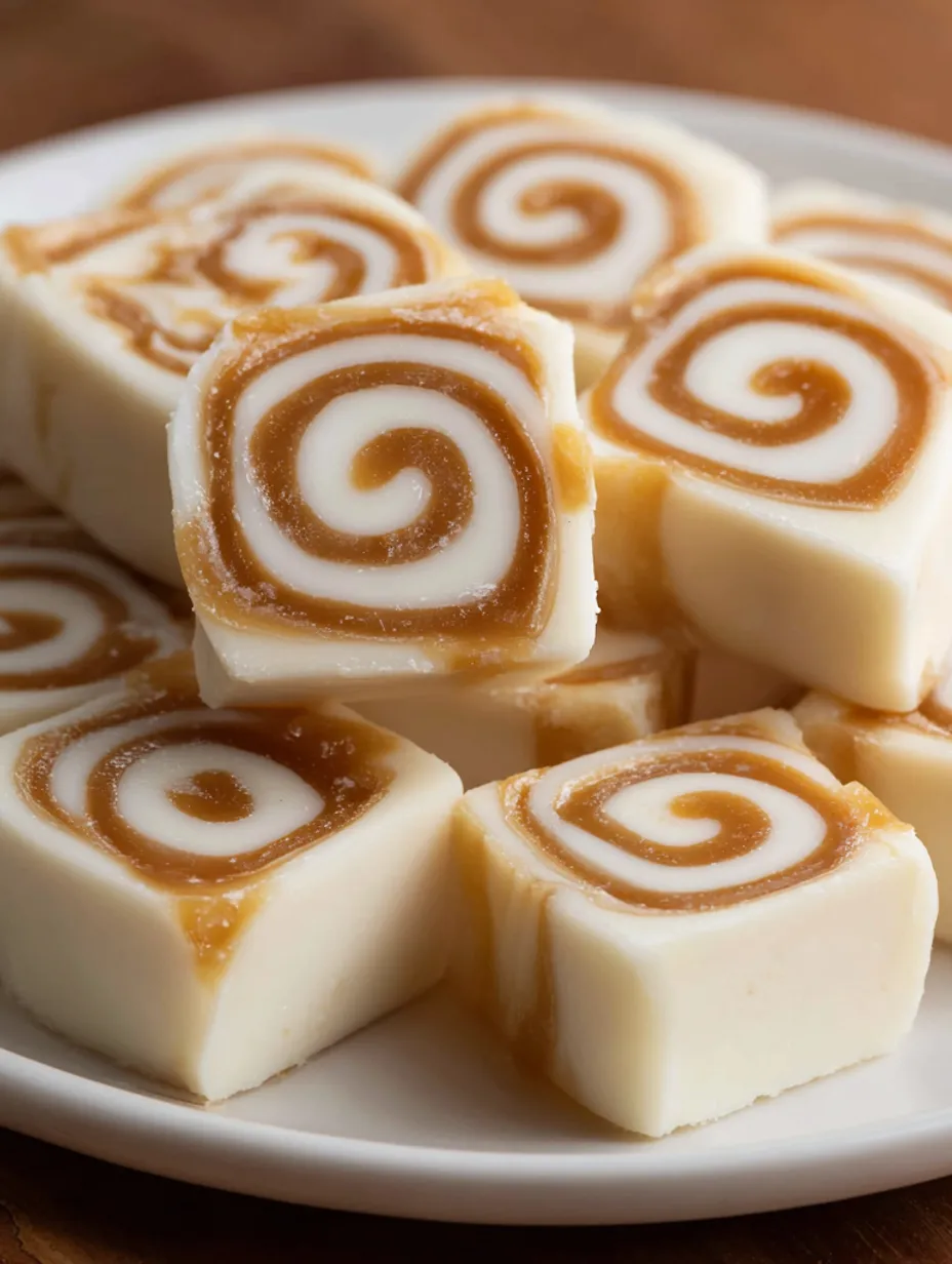 A plate of old fashioned potato candy.