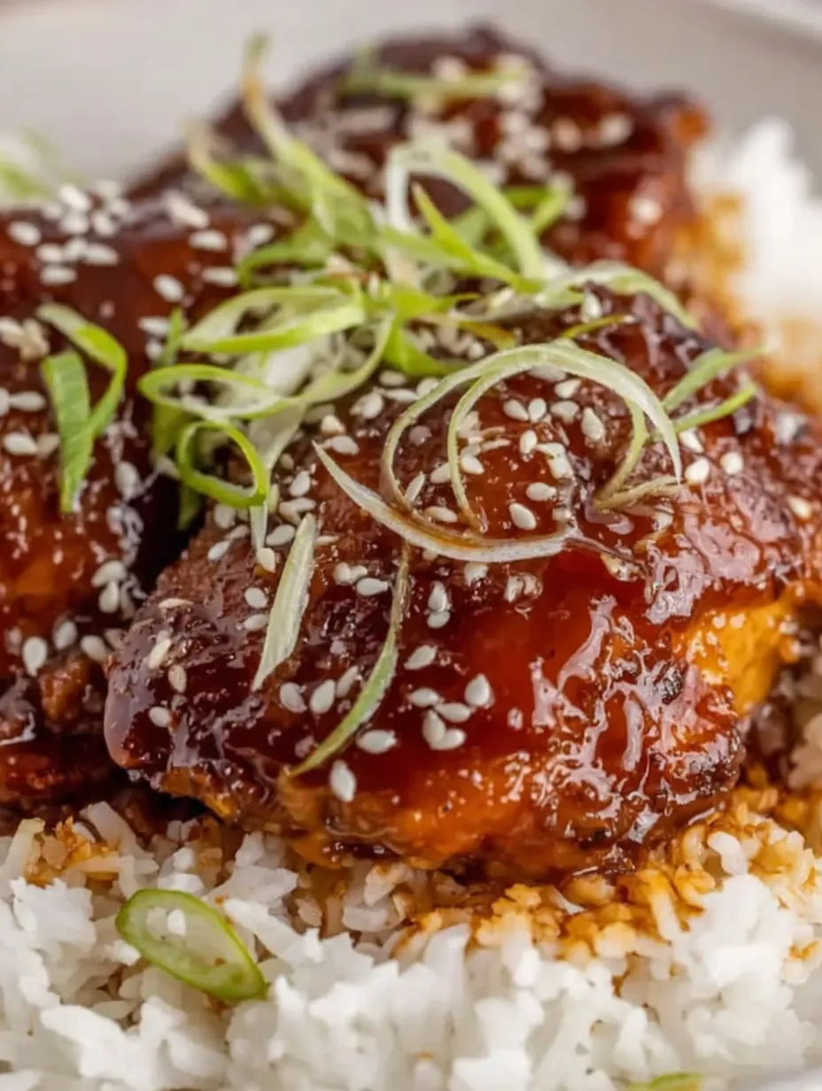 A close up of a piece of chicken with sesame seeds on top.