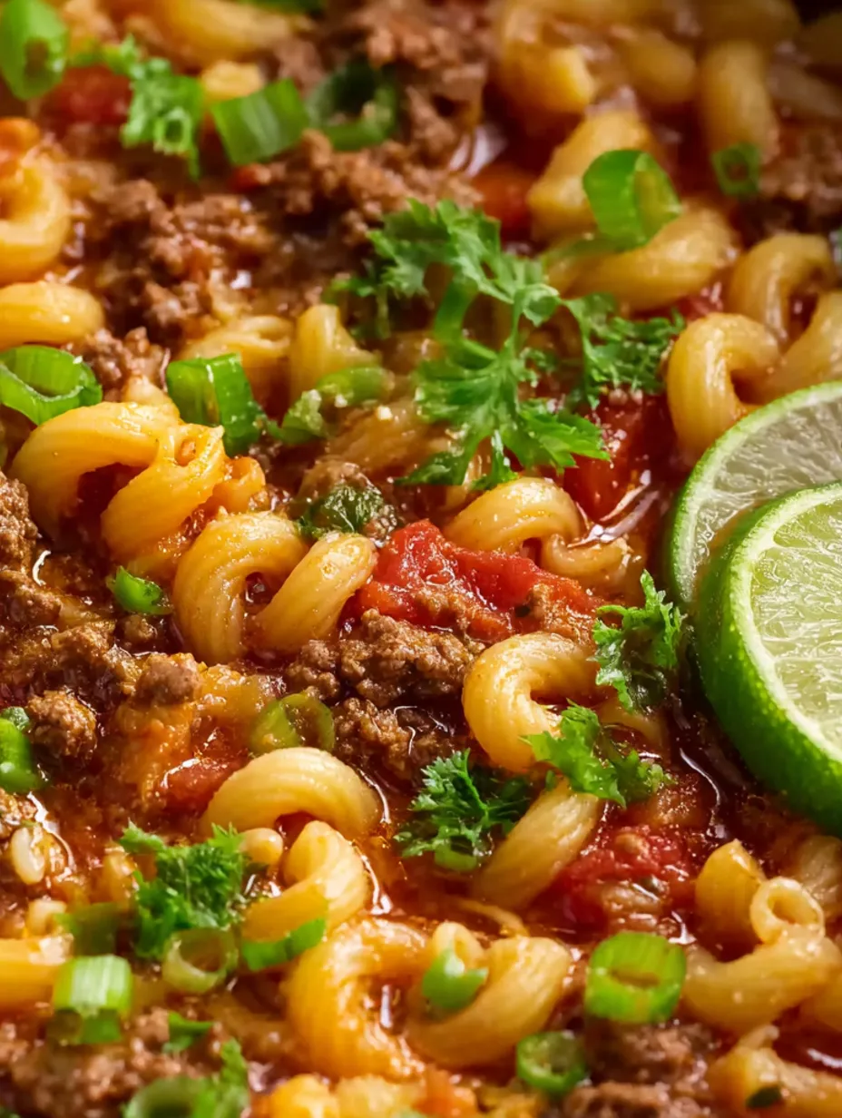 A close up of a bowl of pasta with meat and vegetables.