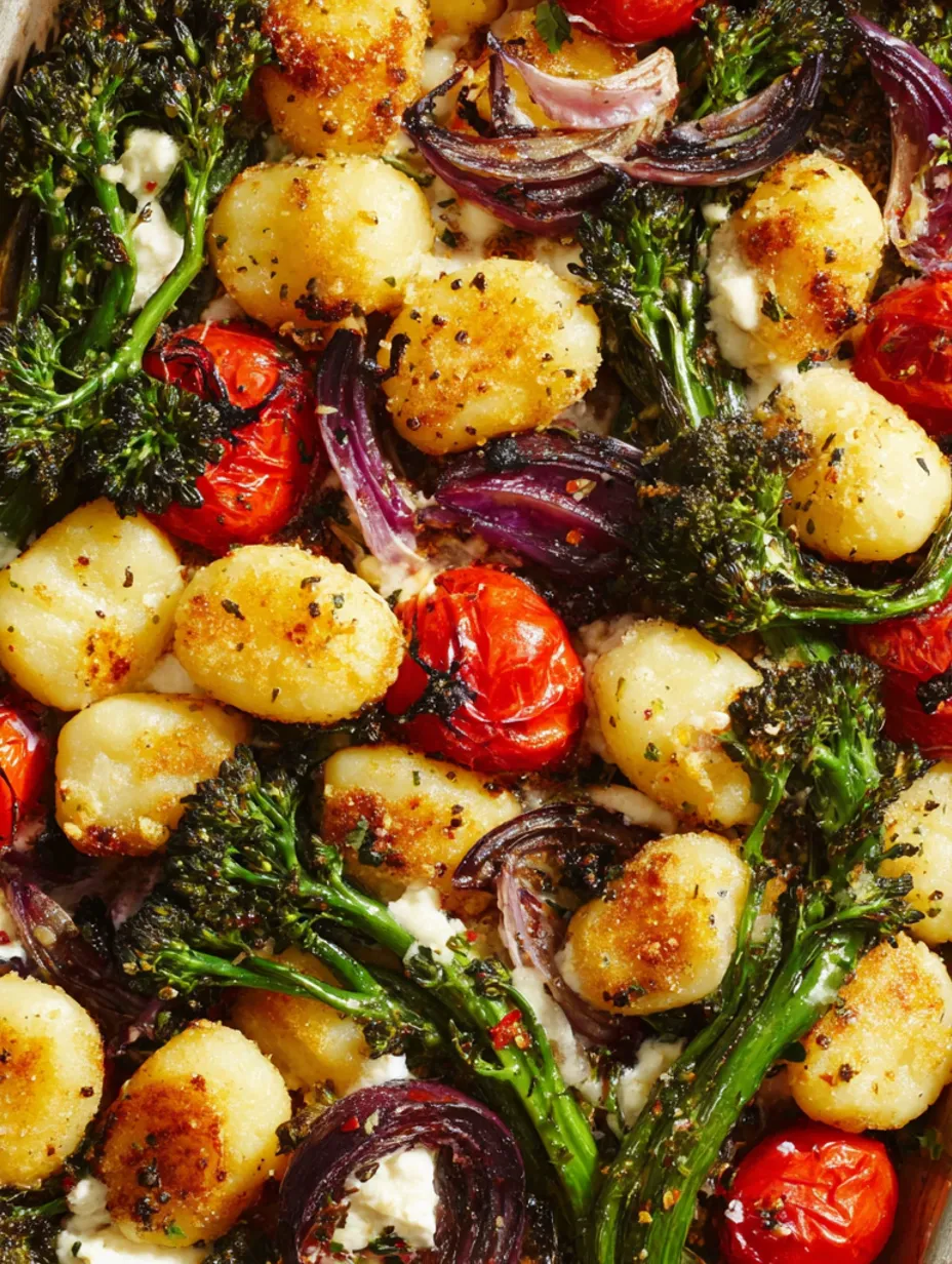 A close up of a delicious gnocchi dish.