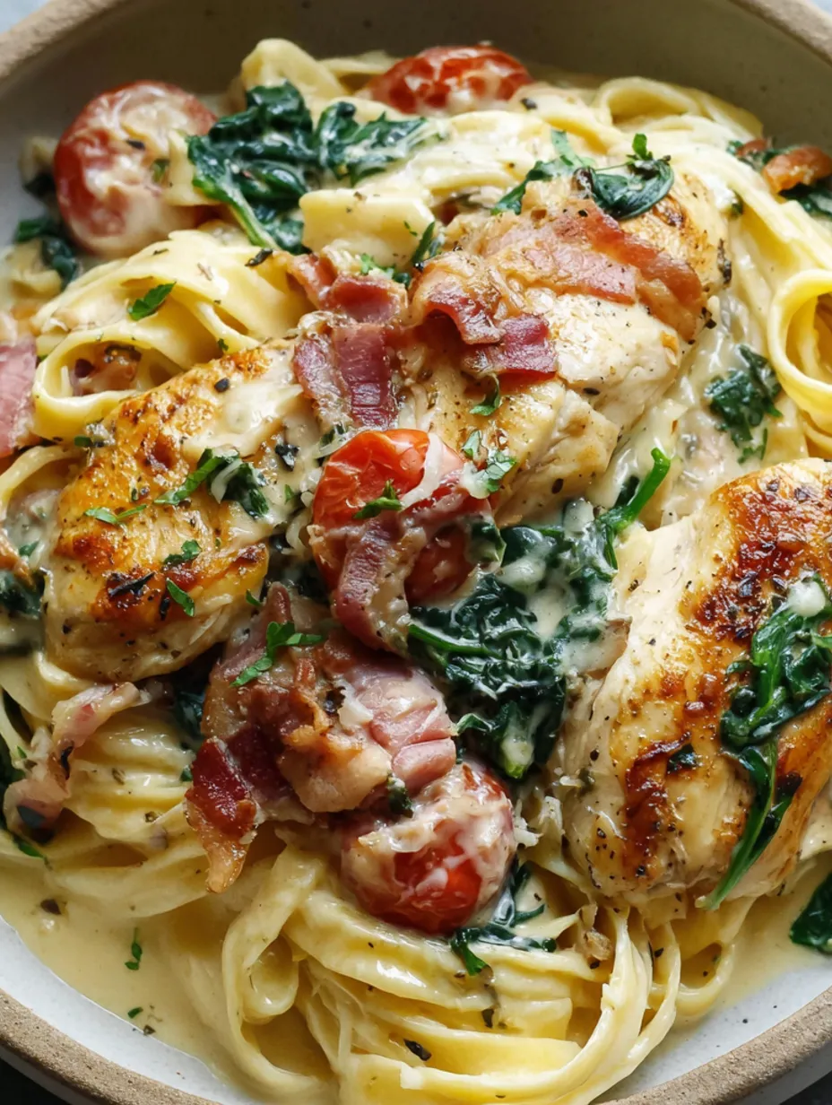 A plate of food with chicken and pasta.
