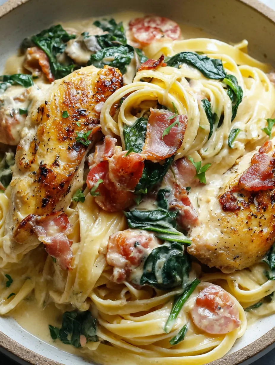 A close up of a delicious Tuscan Chicken Skillet.