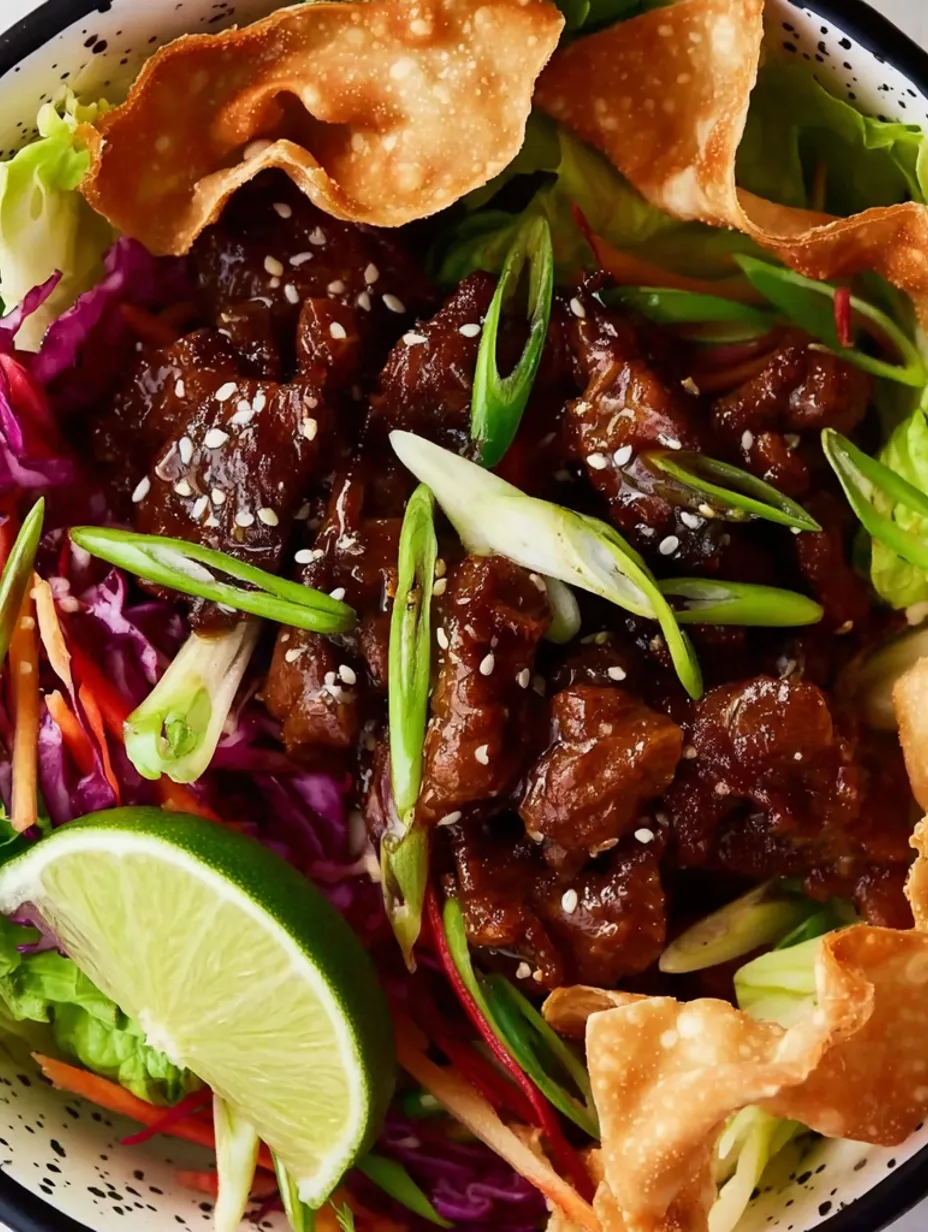 A plate of food with meat and vegetables.
