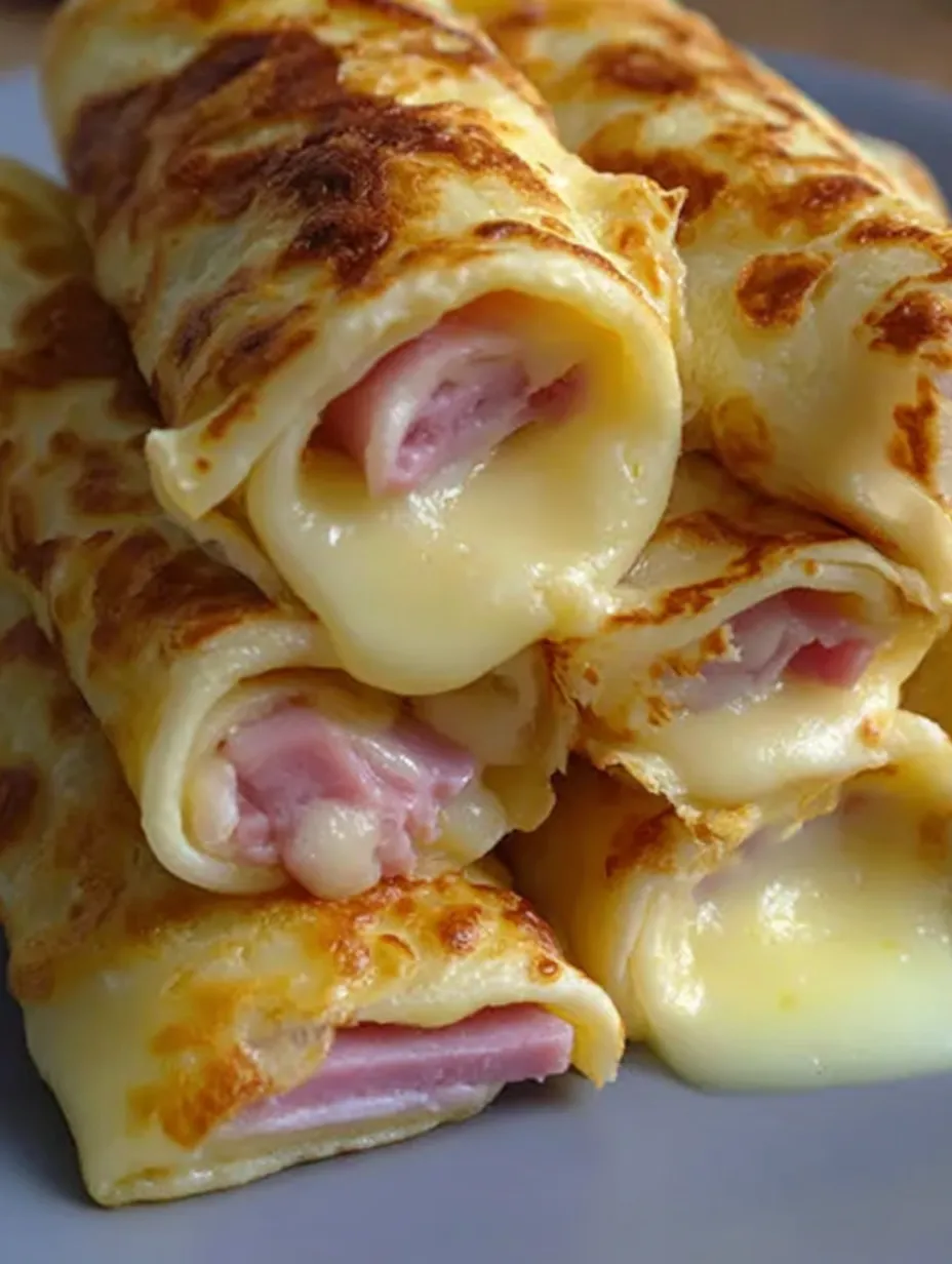 A stack of hot chicken wraps.