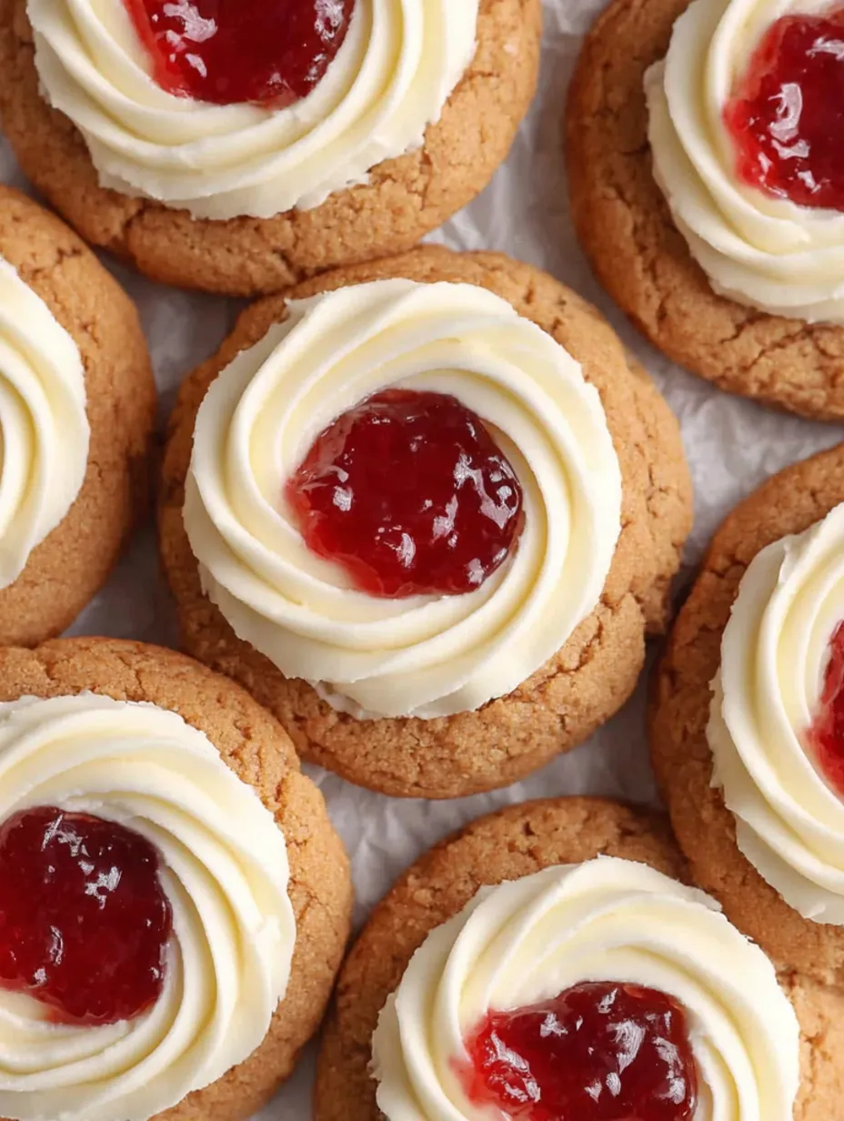 A plate of cheesecake cookies.