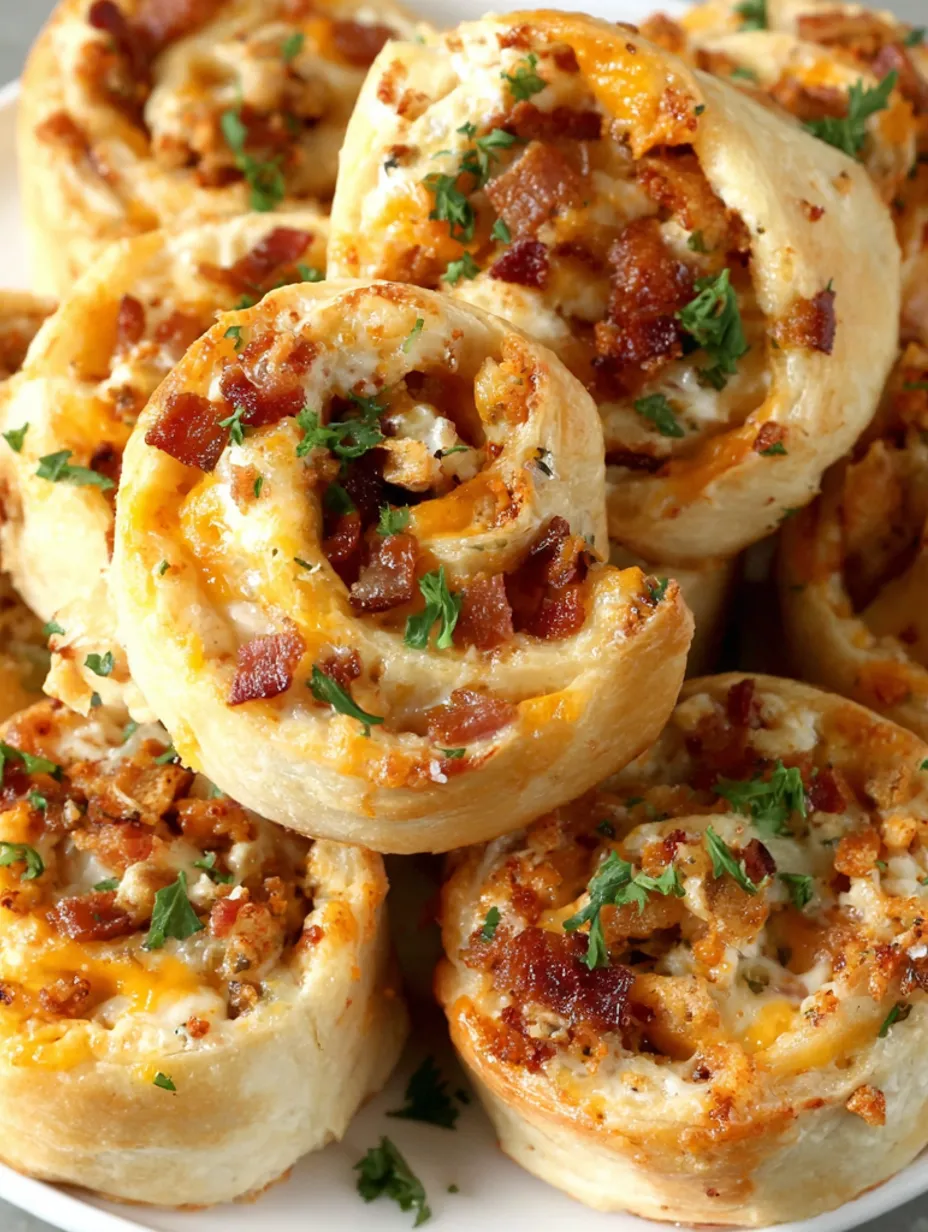 Crack Chicken Pinwheels.