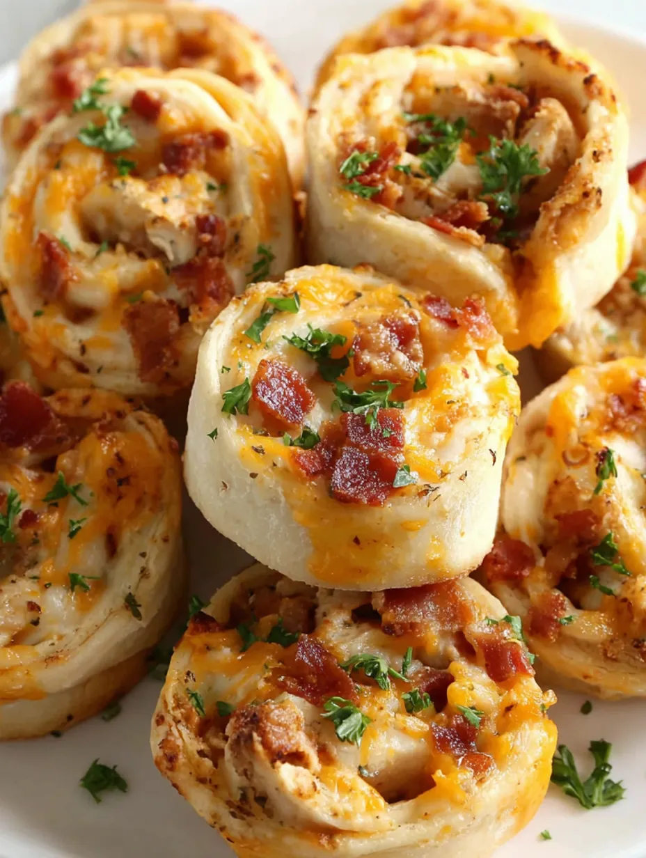 Crack Chicken Pinwheels on a plate.