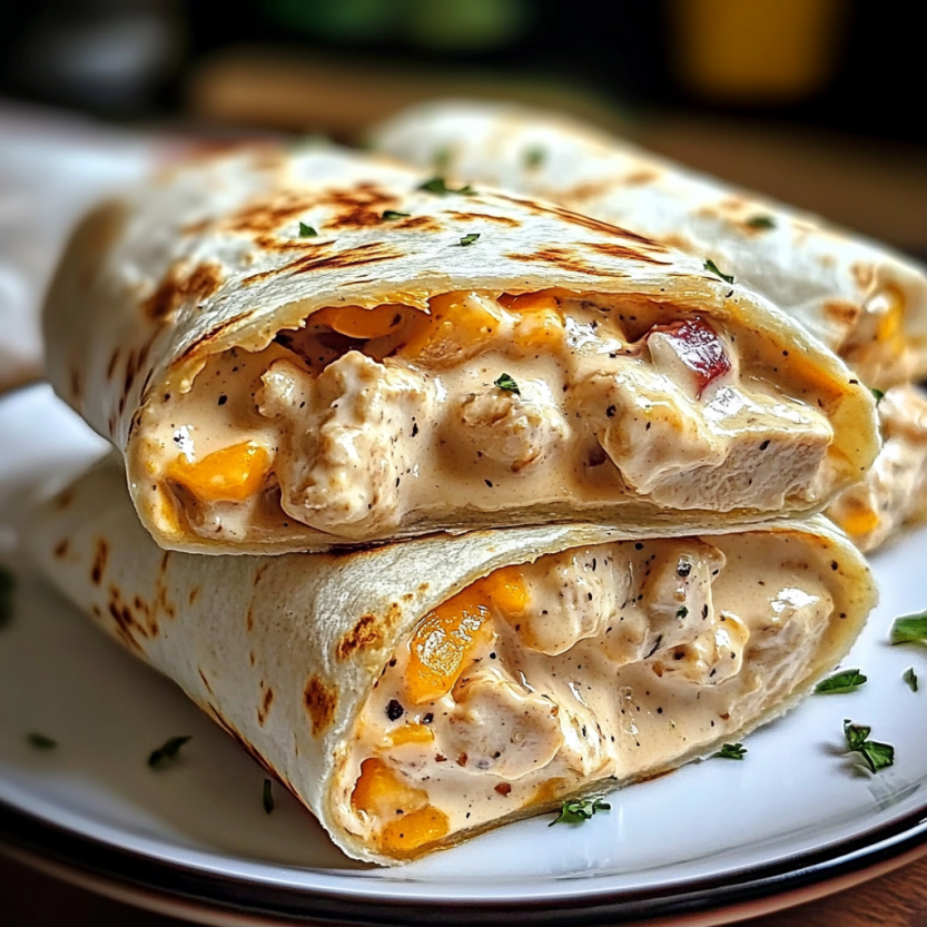 Une image de sandwichs de poulet chauds et savoureux, avec des ingrédients tels que des légumes et des herbes.