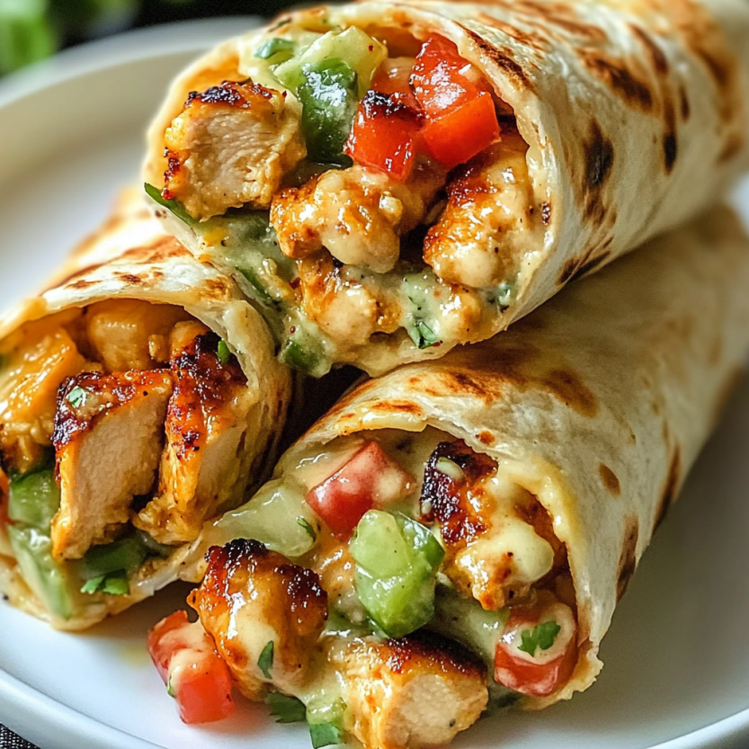 Chicken sandwiches loaded with leafy greens and tomatoes.