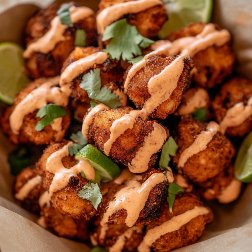 A plate of pica tofu with sauce.