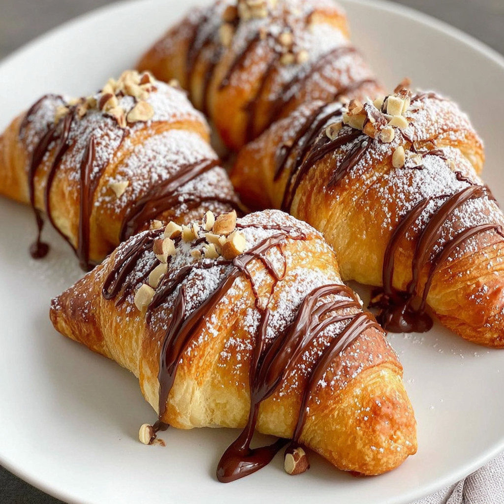 Nutella Crescent Rolls Easy.