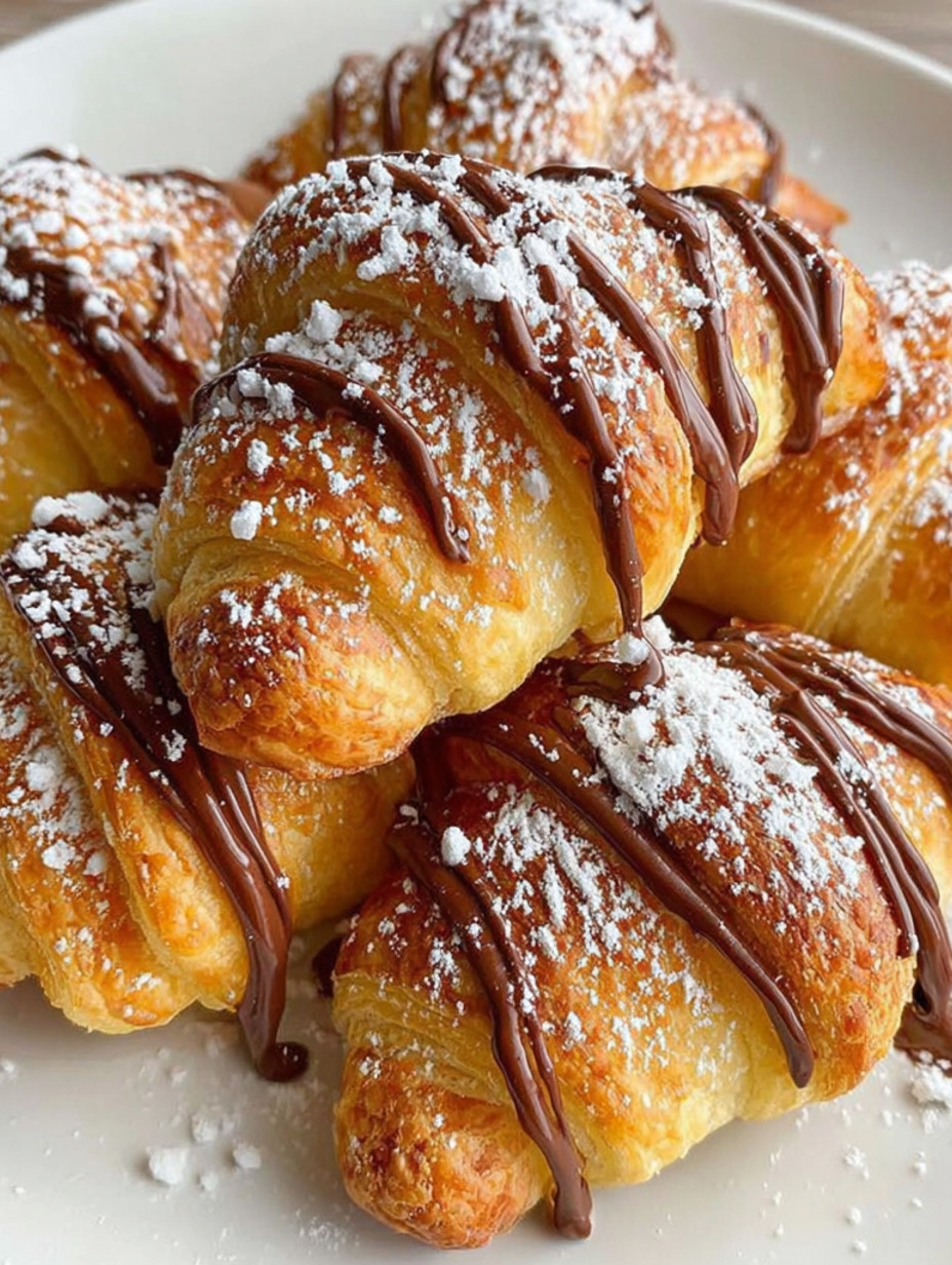 Nutella Crescent Rolls Easy.