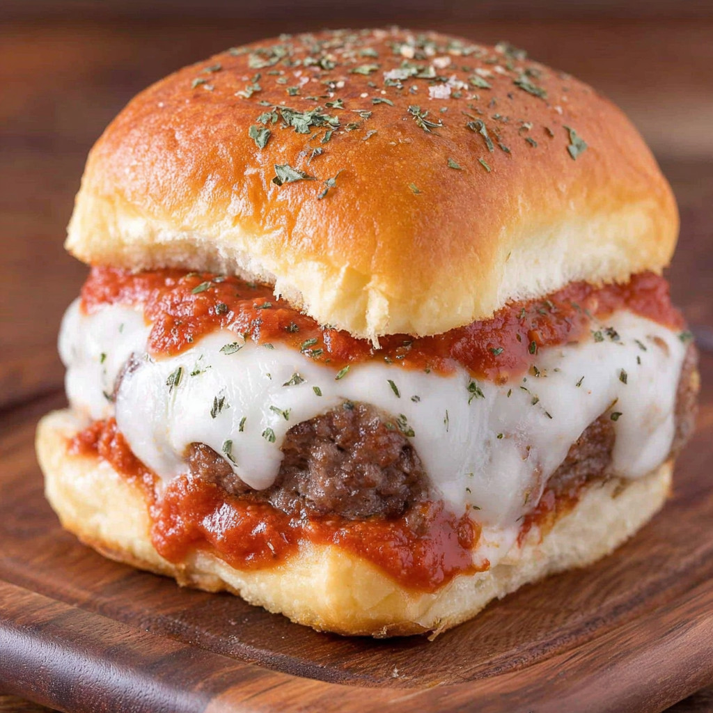 A burger with meat and cheese on a bun.