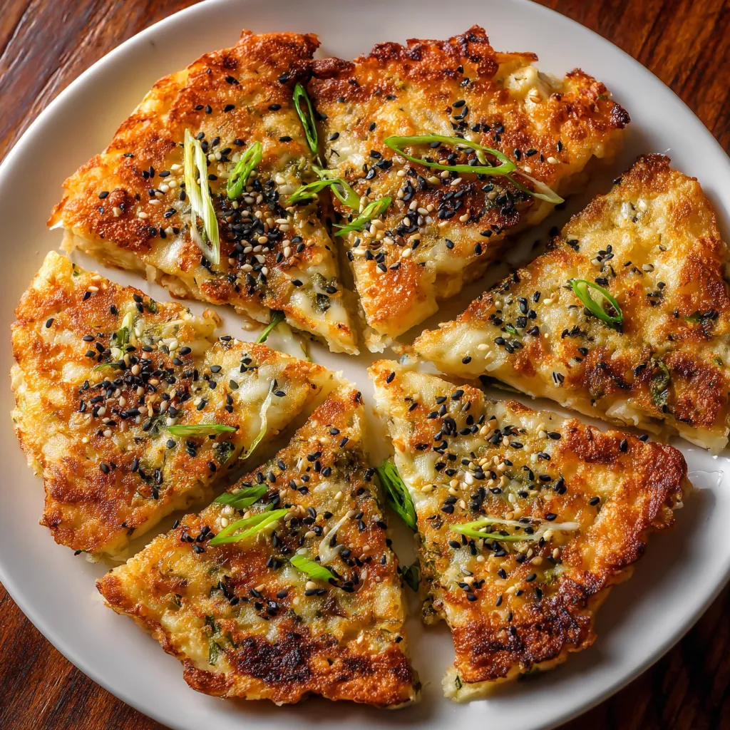 A plate of food with a slice missing.