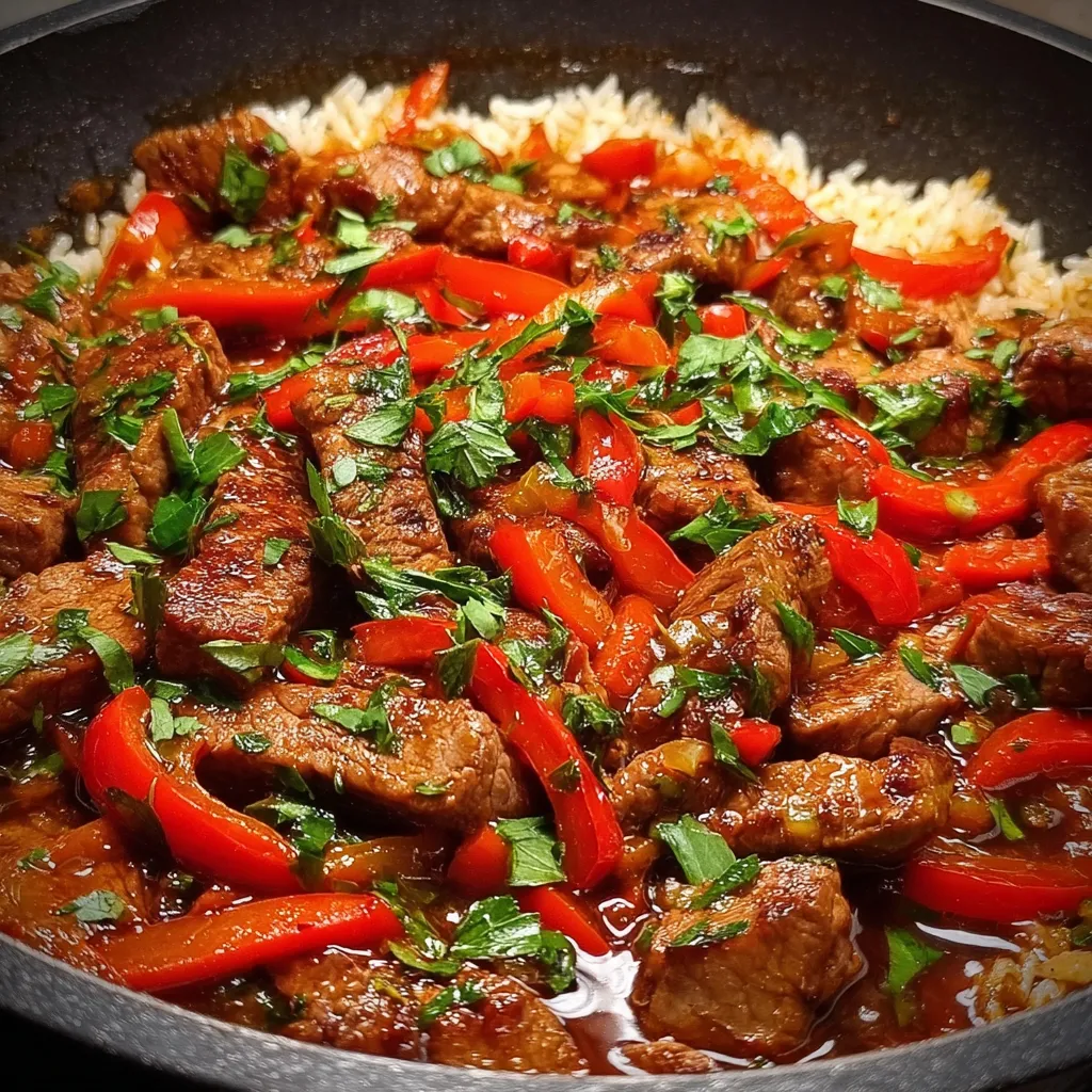 A close up of a delicious meal.