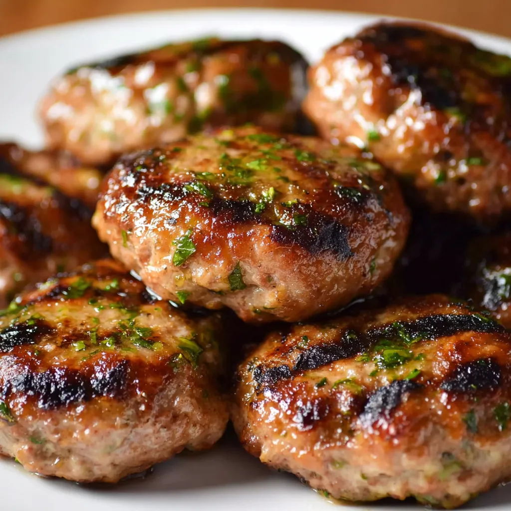 A plate of Hawaiian pork sliders.