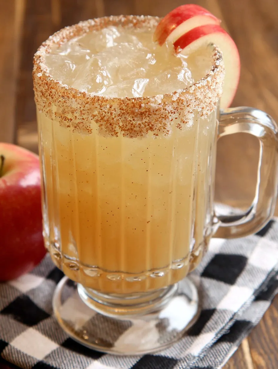 A glass of Apple Cider Moscow Mule.