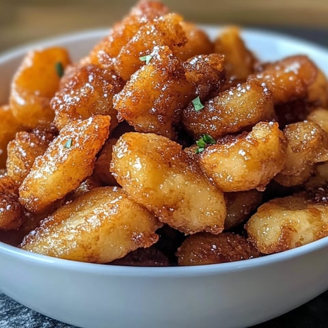 A bowl of Southern Fried Apples.